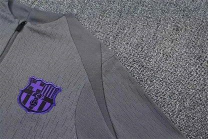 Barcelona Training Tracksuit Grey 25-26 (Kids And Man )