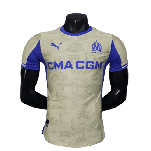 Marseilles 25-26 Away Jersey Player Version