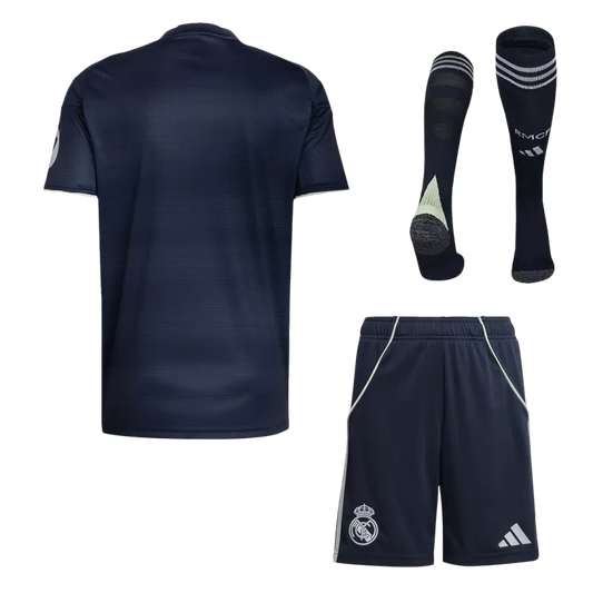 Real Madrid Away Soccer FULL Kit 2025/26 - FAN VERSION