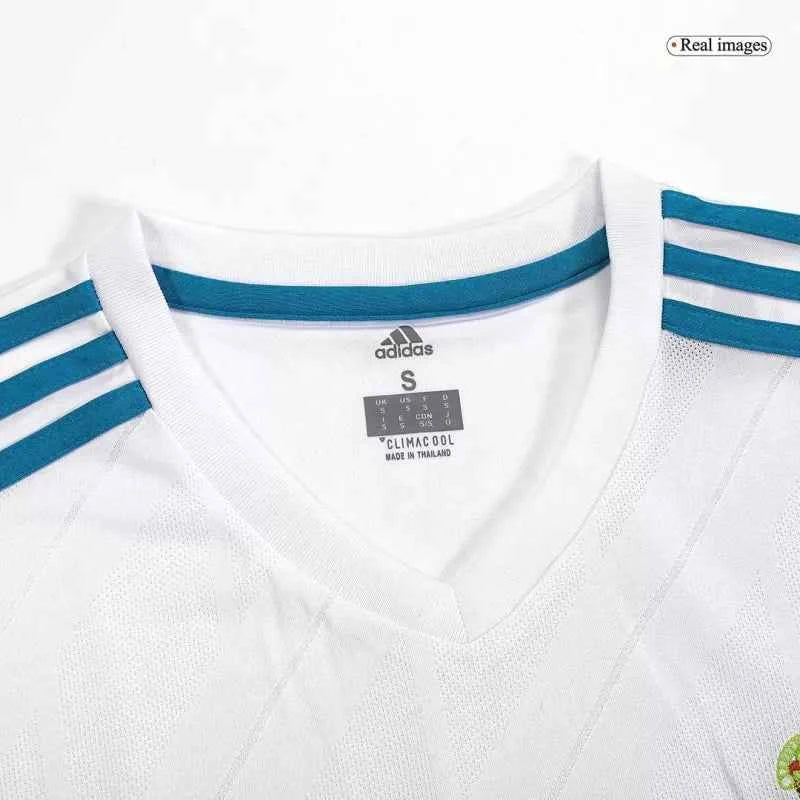 Real Madrid Retro 17/18 RONALDO 7  Home Soccer Jersey