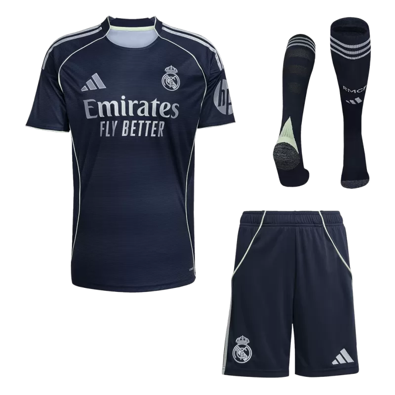 Real Madrid Away Soccer FULL Kit 2025/26 - FAN VERSION