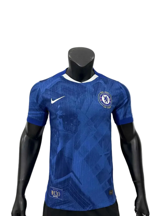 Chelsea Home 120 Year anniversary edition Soccer Jersey 25-26 - PLAYER VERSION
