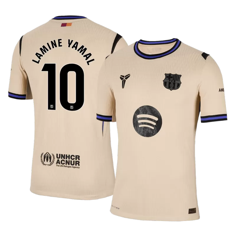 BARCELONA 2025/26 LAMINE YAMAL #10 AWAY JERSEY Player Version - Vantyjersey