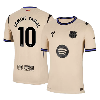 BARCELONA 2025/26 LAMINE YAMAL #10 AWAY JERSEY Player Version - Vantyjersey
