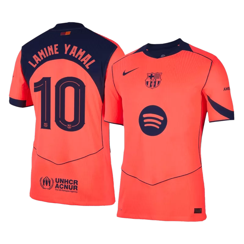 BARCELONA 2025/26 LAMINE YAMAL #10 THIRD AWAY JERSEY Player Version - Vantyjersey