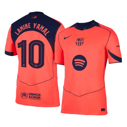BARCELONA 2025/26 LAMINE YAMAL #10 THIRD AWAY JERSEY Player Version - Vantyjersey