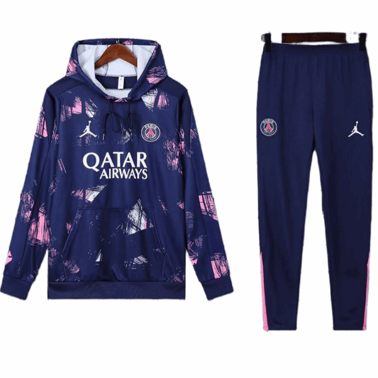 PSG Hooded Purple Training Tracksuit Kits 2024-25