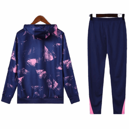 PSG Hooded Purple Training Tracksuit Kits 2024-25