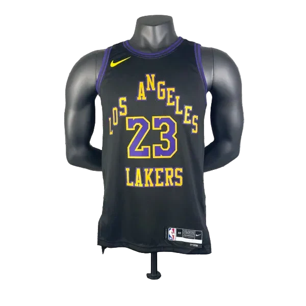 Los Angeles Lakers Black 23 JAMES NBA 2026 Jerseys