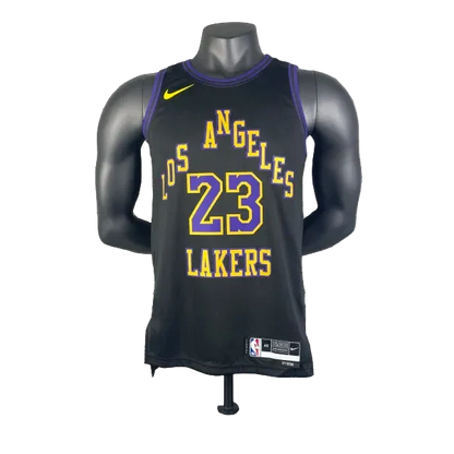 Los Angeles Lakers Black 23 JAMES NBA 2026 Jerseys