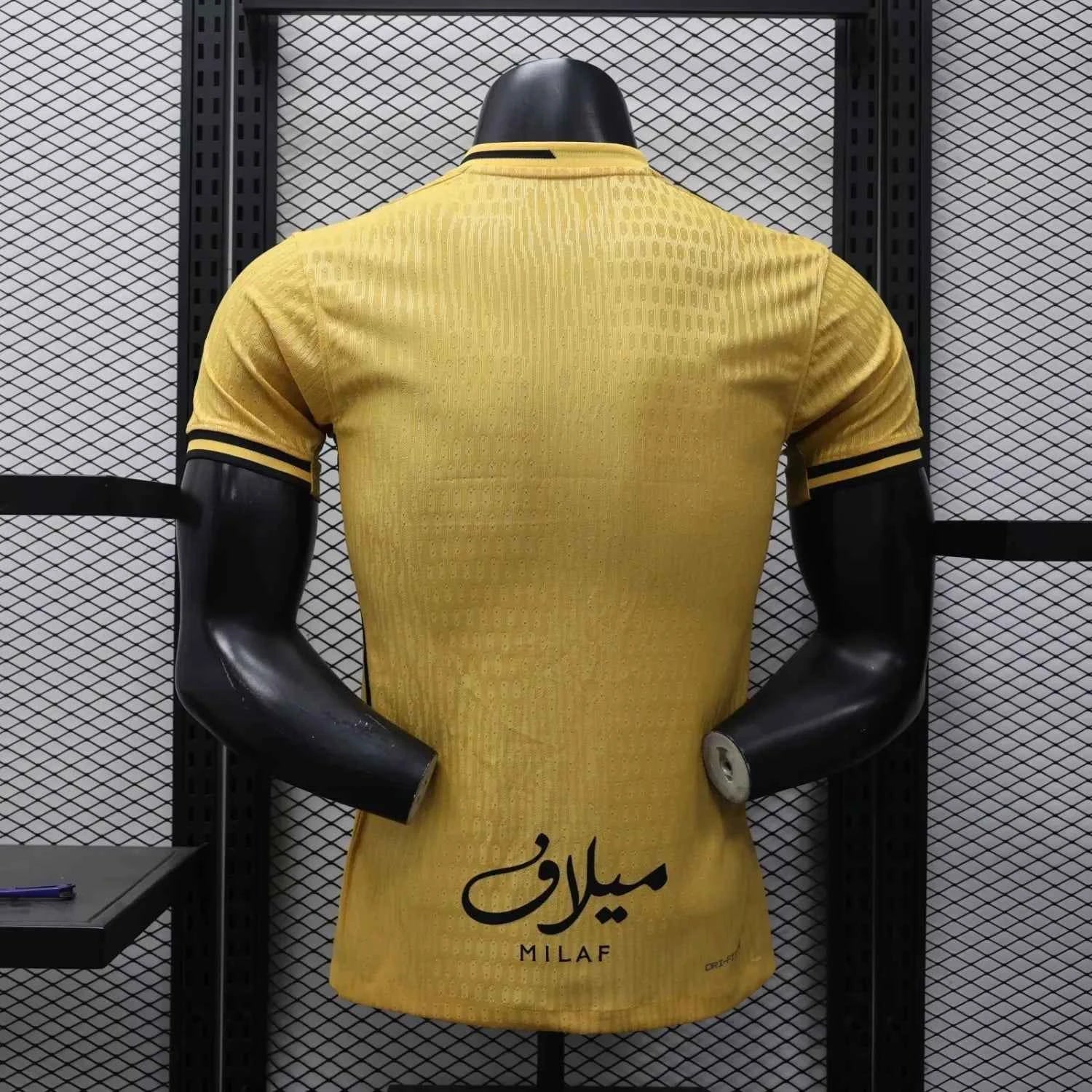 Al Ittihad Saudi Third 25/26 Yellow Jersey Player Version