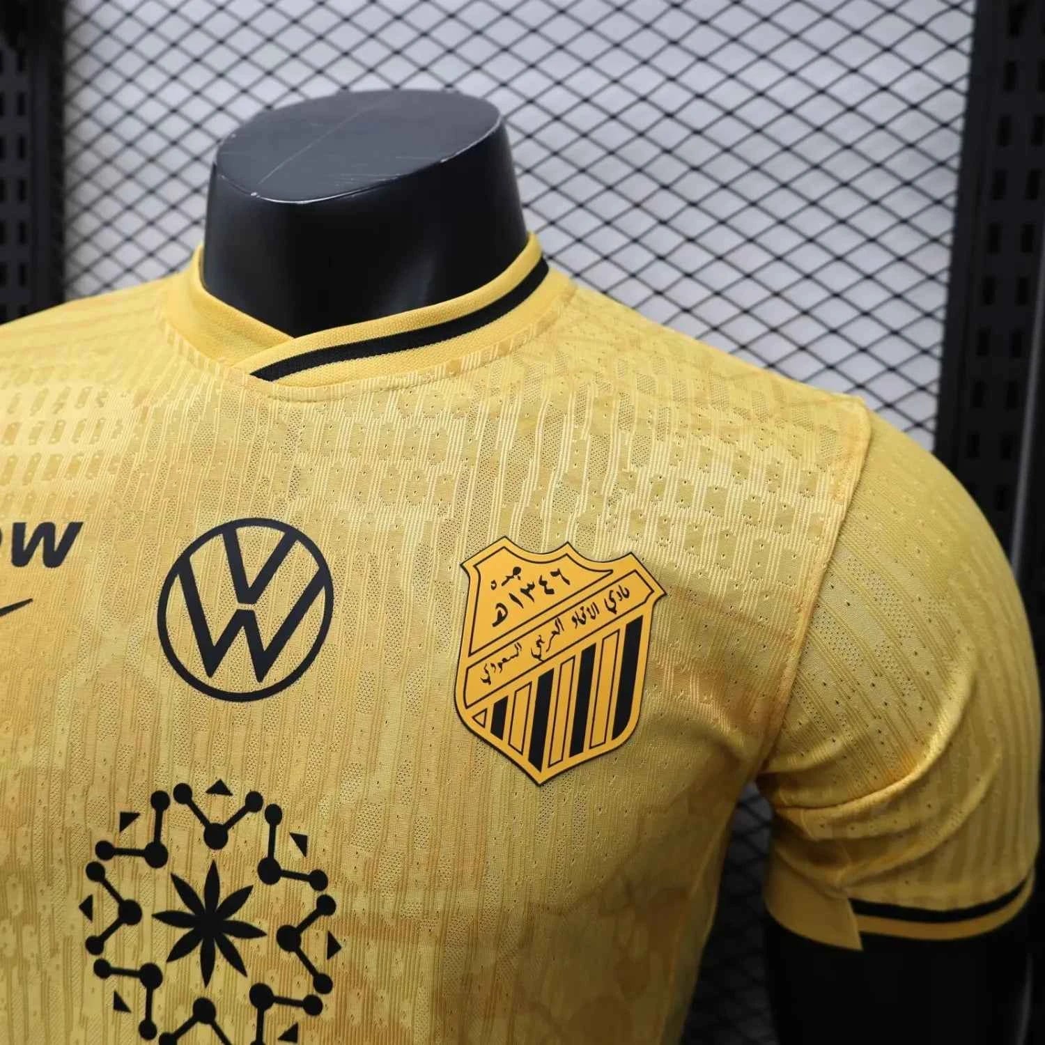 Al Ittihad Saudi Third 25/26 Yellow Jersey Player Version