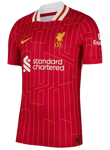 AUTHENTIC LIVERPOOL HOME SOCCER JERSEY CHAMPIONS 24/25 - Vantyjersey