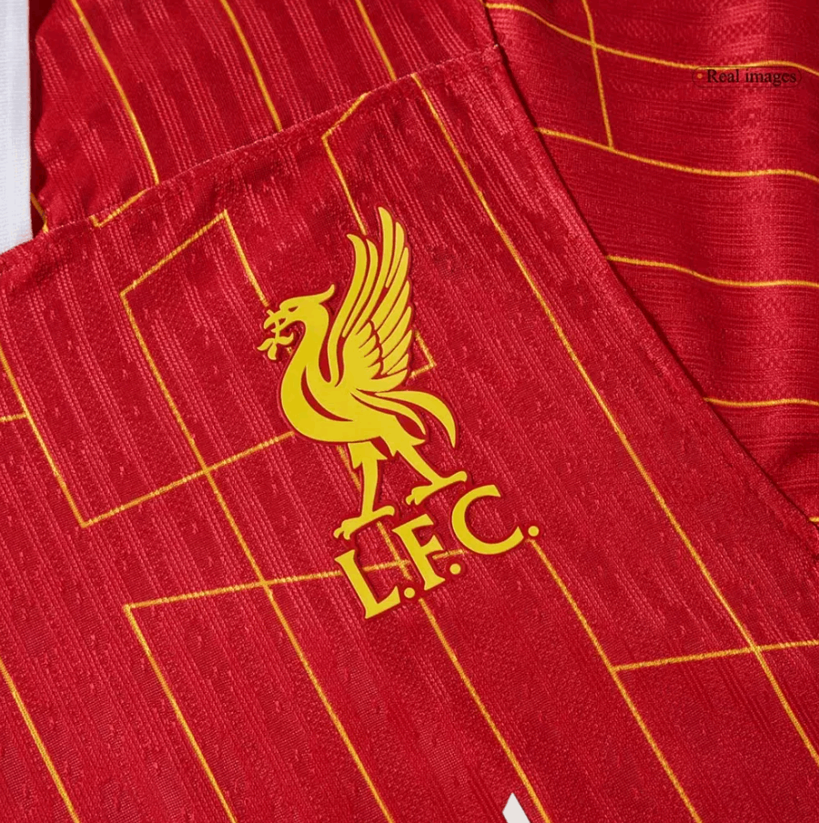 AUTHENTIC LIVERPOOL HOME SOCCER JERSEY CHAMPIONS 24/25 - Vantyjersey