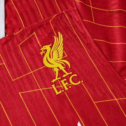 AUTHENTIC LIVERPOOL HOME SOCCER JERSEY CHAMPIONS 24/25 - Vantyjersey