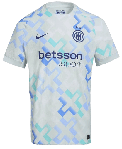 INTER MILAN AWAY SOCCER JERSEY AUTHENTIC 2025/26