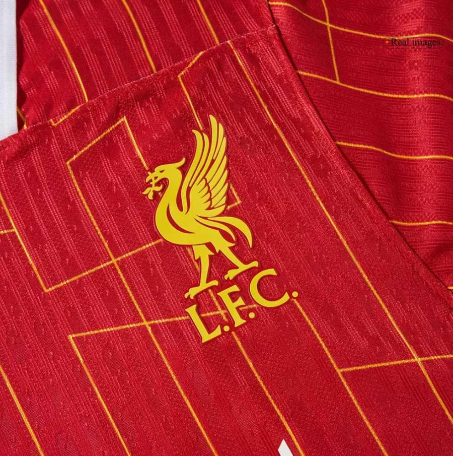 CHAMPIONS #20 LIVERPOOL HOME SOCCER JERSEY Player Version - Vantyjersey