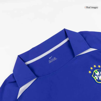 RETRO 2002 BRAZIL AWAY SOCCER JERSEY