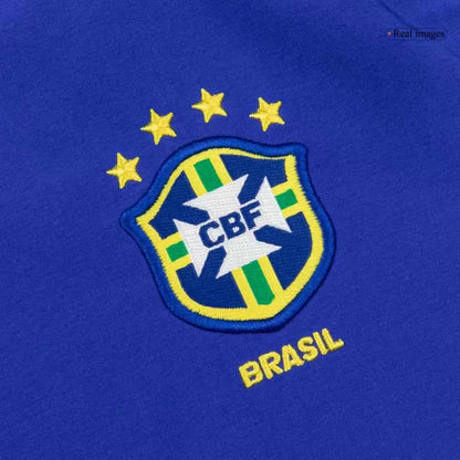 RETRO 2002 BRAZIL AWAY SOCCER JERSEY