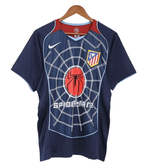 RETRO 2004/05 ATLETICO MADRID AWAY SOCCER JERSEY