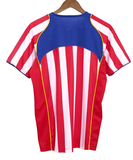 RETRO 2004/05 ATLETICO MADRID HOME SOCCER JERSEY
