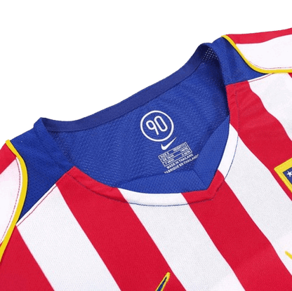 RETRO 2004/05 ATLETICO MADRID HOME SOCCER JERSEY