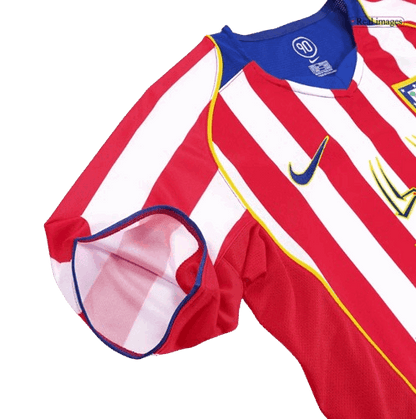 RETRO 2004/05 ATLETICO MADRID HOME SOCCER JERSEY