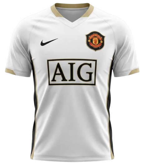 RETRO MANCHESTER UNITED SOCCER JERSEY AWAY 2006/07