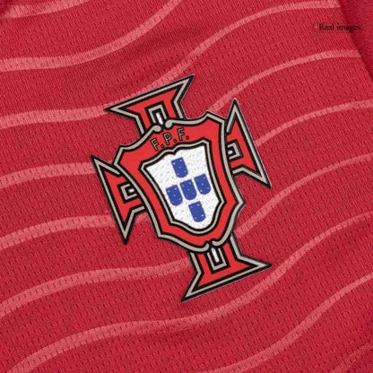KIDS PORTUGAL HOME SOCCER JERSEY KIT 2026