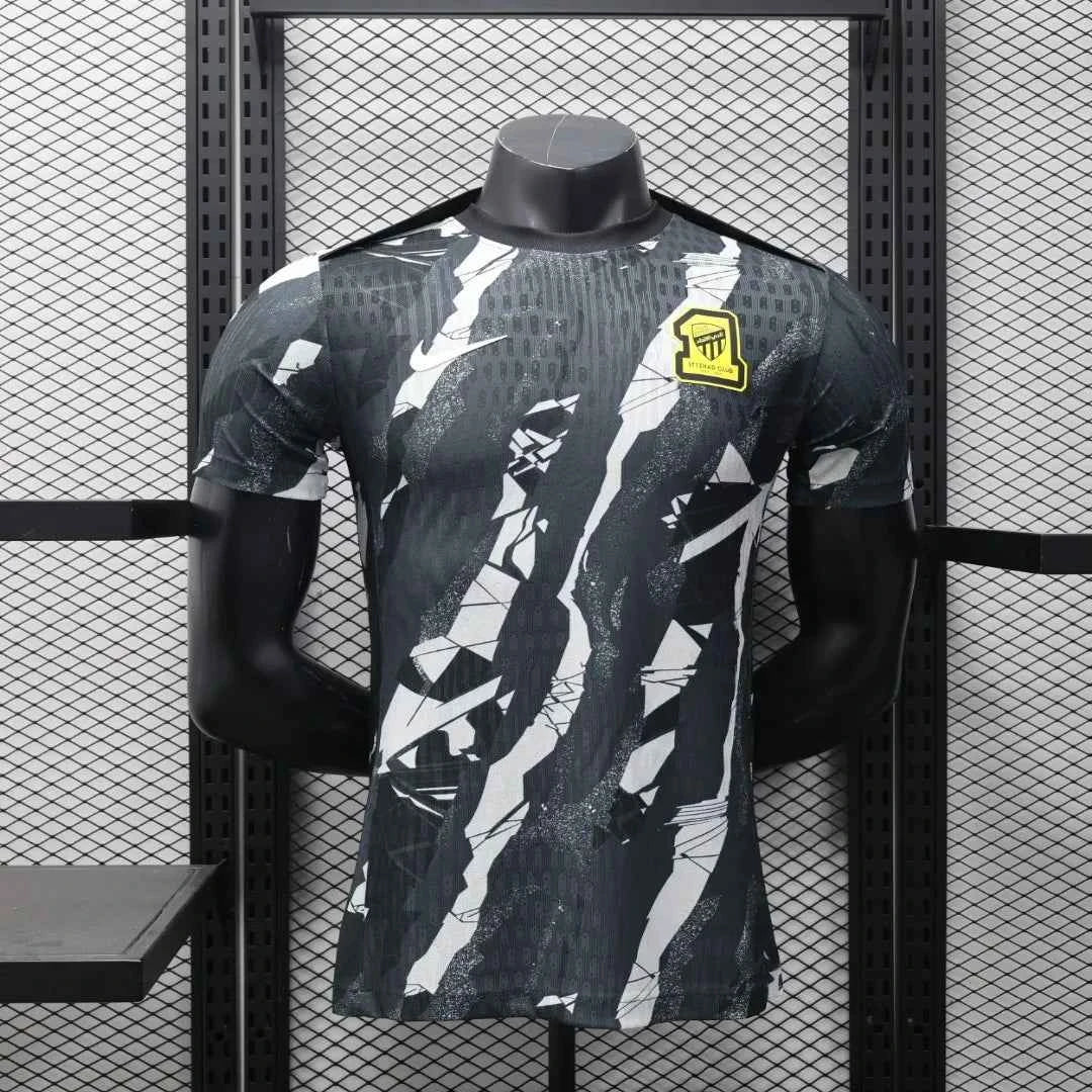 25/26 Al Ittihad Pre match Jersey uniform Player Version