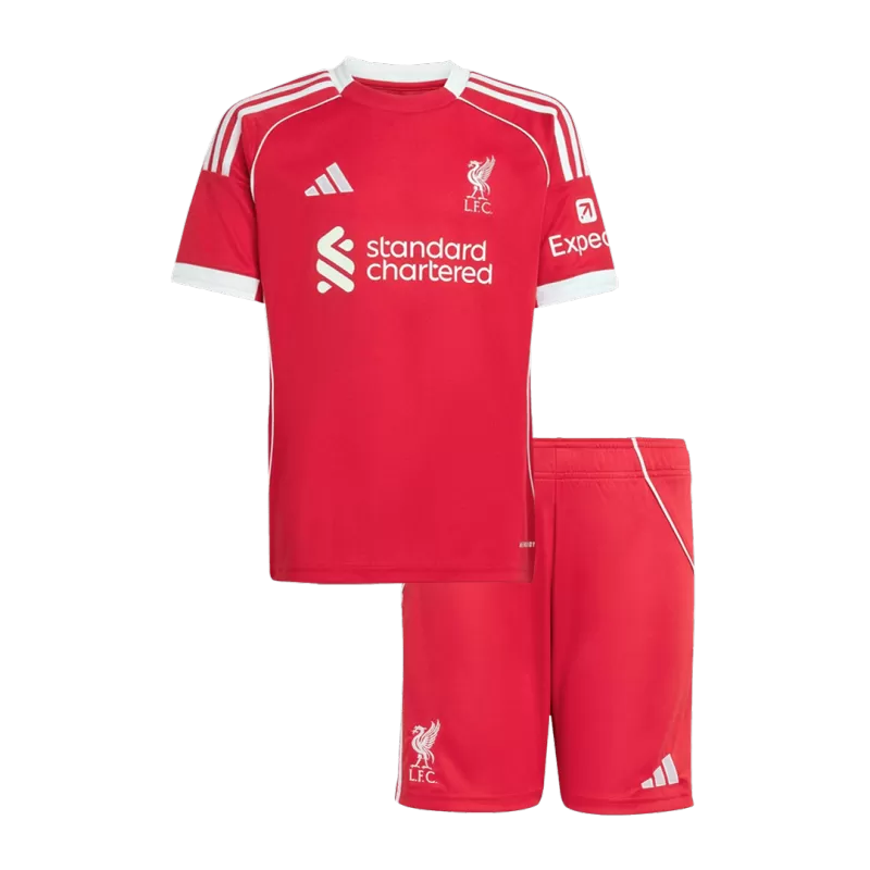 Kids Liverpool 2025-26 Home Kit