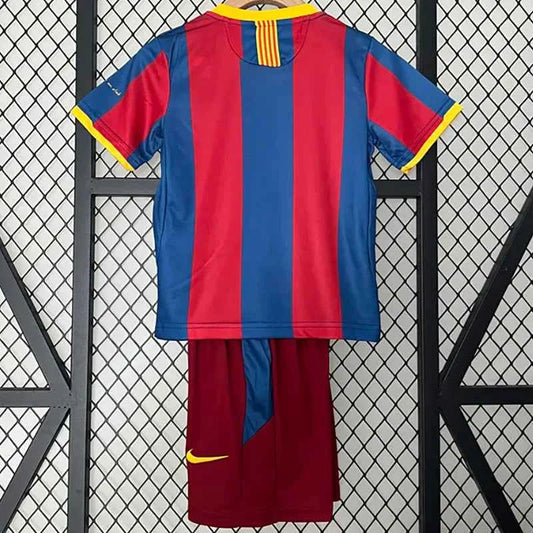 Barcelona 2010-2011 Home Kids Retro Jersey