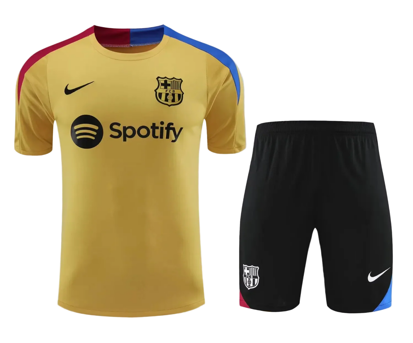 24/25 Barcelona Yellow Training Jersey + short