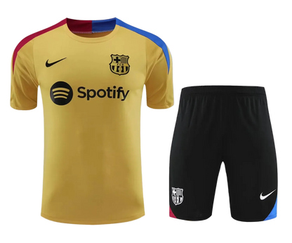24/25 Barcelona Yellow Training Jersey + short