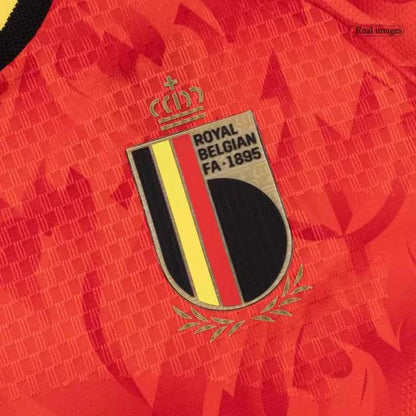 Belgium 2026 Home Jersey Player Version