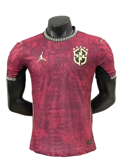 Brazil 25-26 Third Red Jersey - Stylish Player's Edition