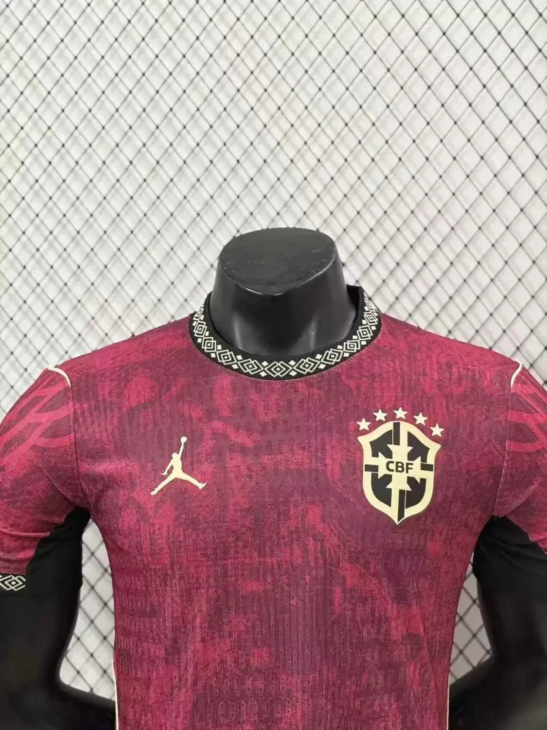 Brazil 25-26 Third Red Jersey - Stylish Player's Edition