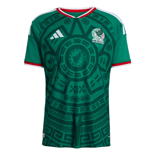 Mexico 26-27 Home Jersey Player Version