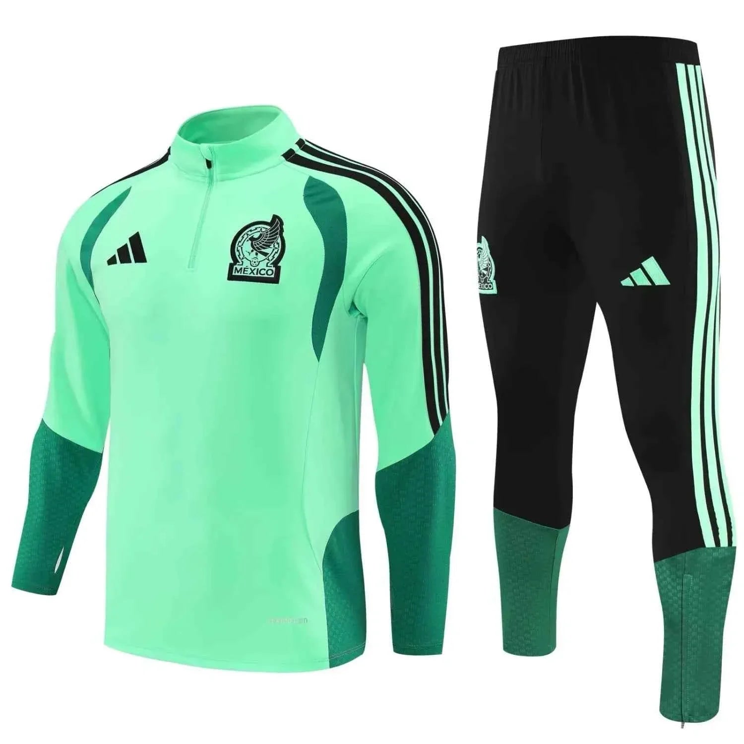 Mexico 26-27 Training Tracksuit Green