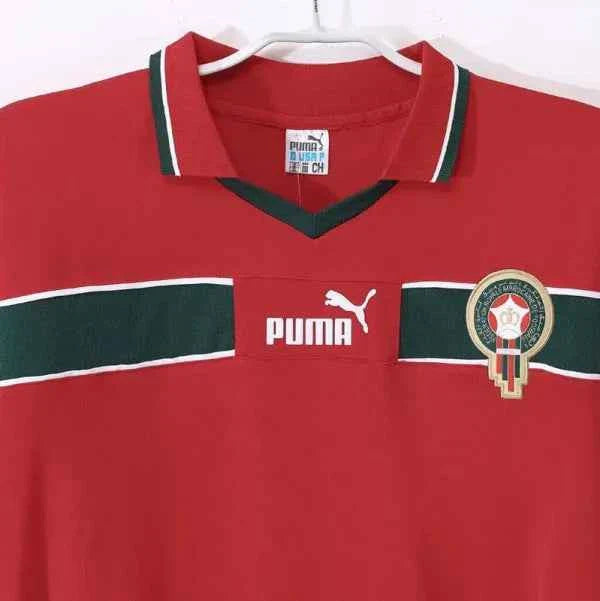 Morocco 1998 Away Retro Soccer Jersey