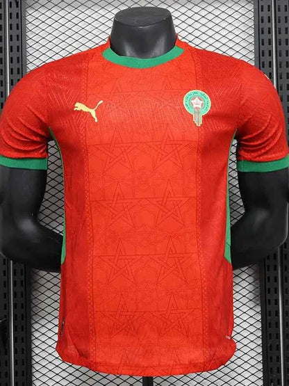Morocco 24/25 Home Jersey Player Version