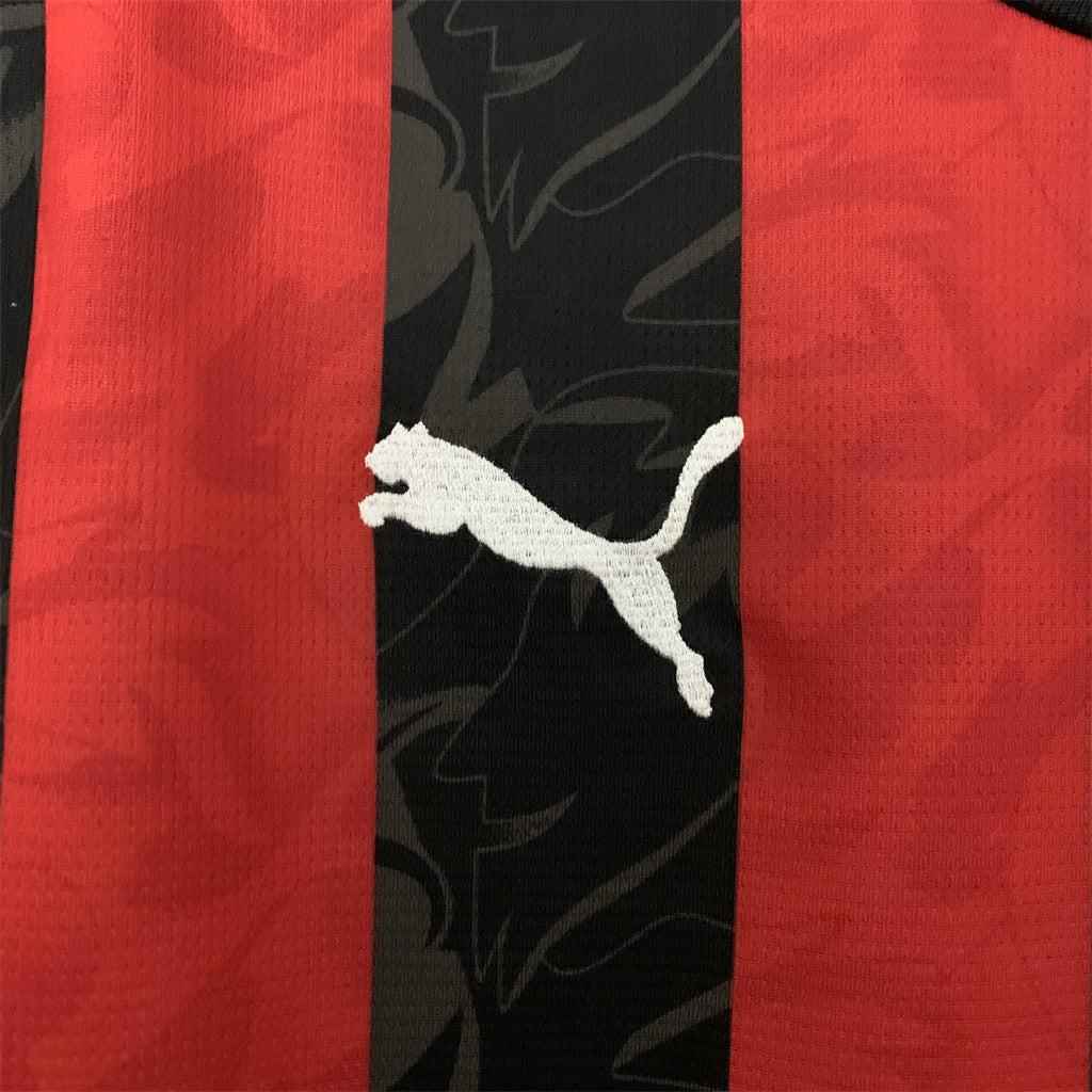 ac milan home 2025-2026 jersey Fan version
