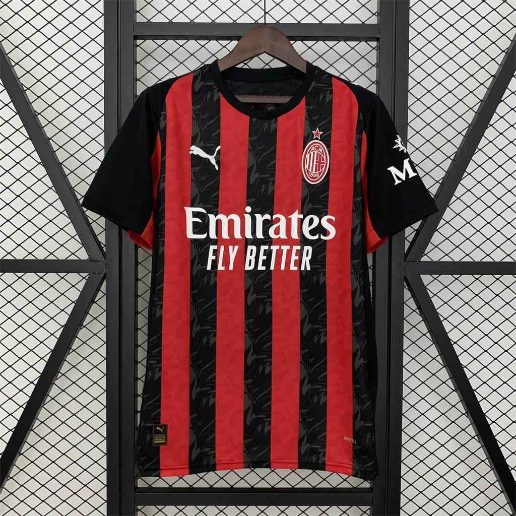 ac milan home 2025-2026 jersey Fan version