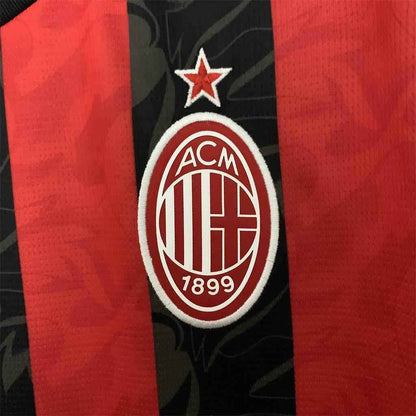 ac milan home 2025-2026 jersey Fan version