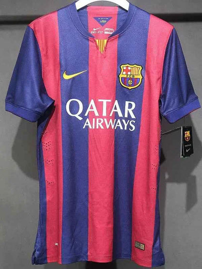 Barcelona 2014-2015 Home Retro Jersey Player Version