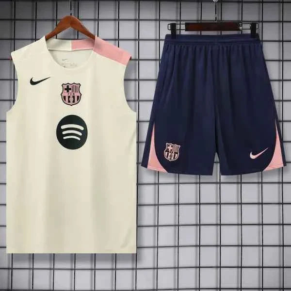 Barcelona 25-26 Khaki Tank top and shorts suit