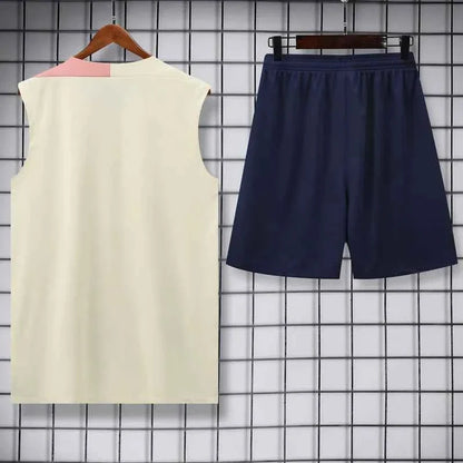Barcelona 25-26 Khaki Tank top and shorts suit