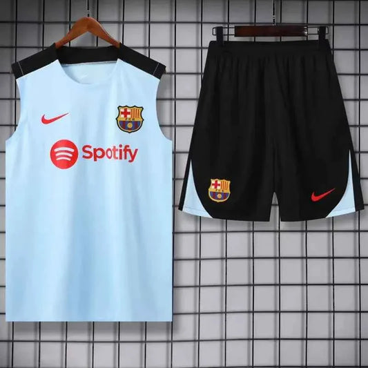 Barcelona 25-26 Light blue Tank top and shorts suit