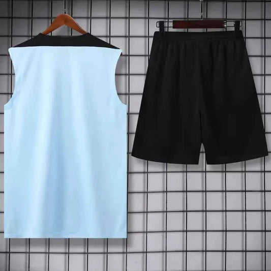 Barcelona 25-26 Light blue Tank top and shorts suit