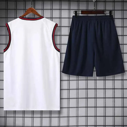 Barcelona 25-26 White Tank top and shorts suit